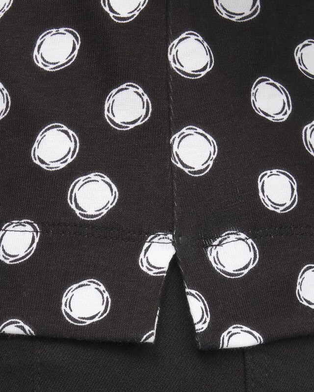 Polka Dot Everyday Elbow Sleeve Tee - image 4